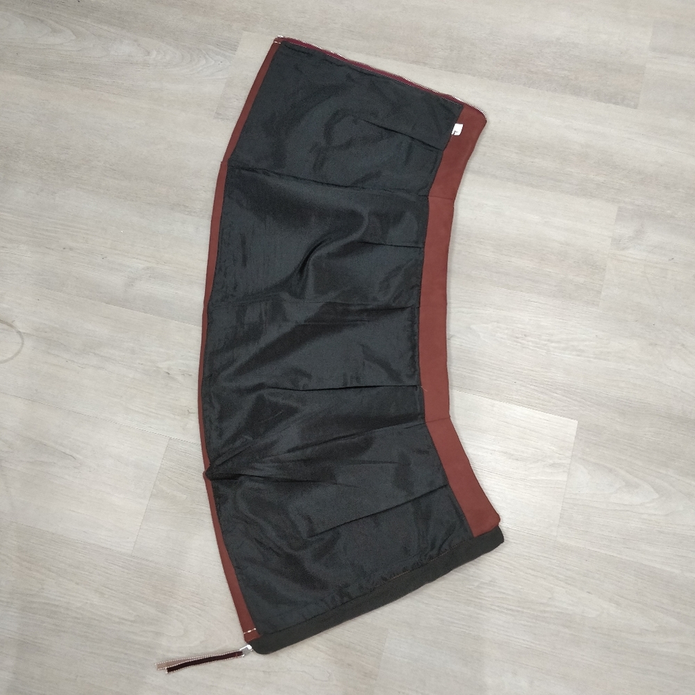(3/$15) Faux suede cotton zipper pocket skirt - Picture 4 of 10